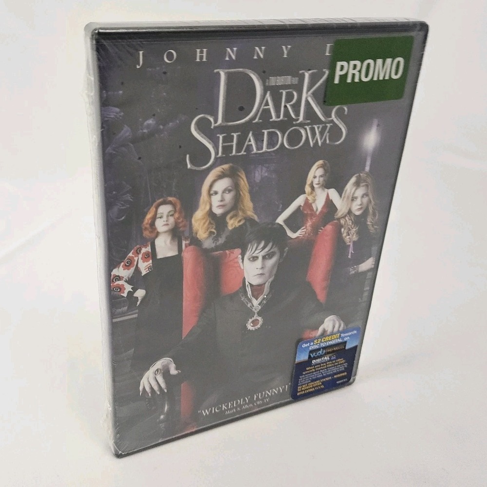 New Dark Shadows Johnny Depp DVD Movie Sealed